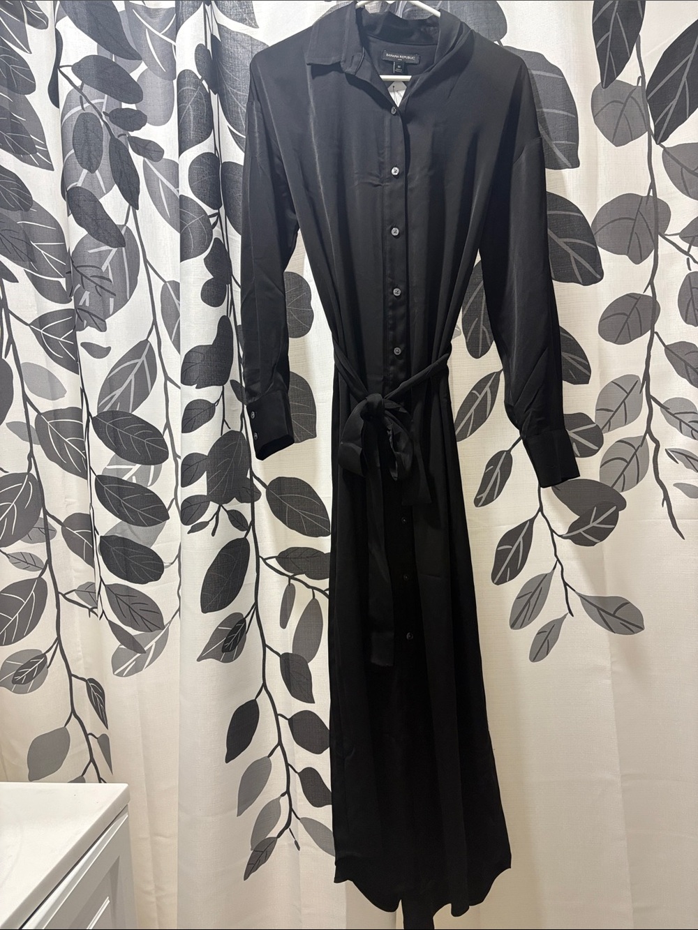 Banana Republic Black Maxi Dress